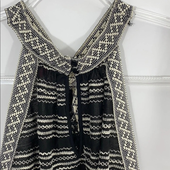 Vince Camuto Tropic Heat Fringe Tank Top Small - Picture 8 of 10